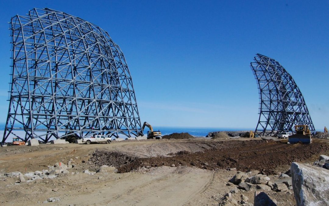 Réhabilitation environnementale de l’ancienne base radar de la DEW Line, Cape Dyer, Nunavut
