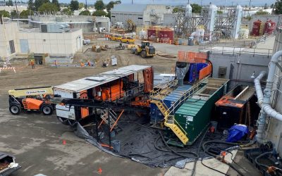 Digester Cleaning with Significant Sand and Solids Build-up in California