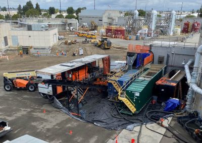 Digester Cleaning with Significant Sand and Solids Build-up in California